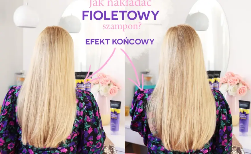 Jak myć włosy fioletowym szamponem - jak uniknąć błędów i plam?
