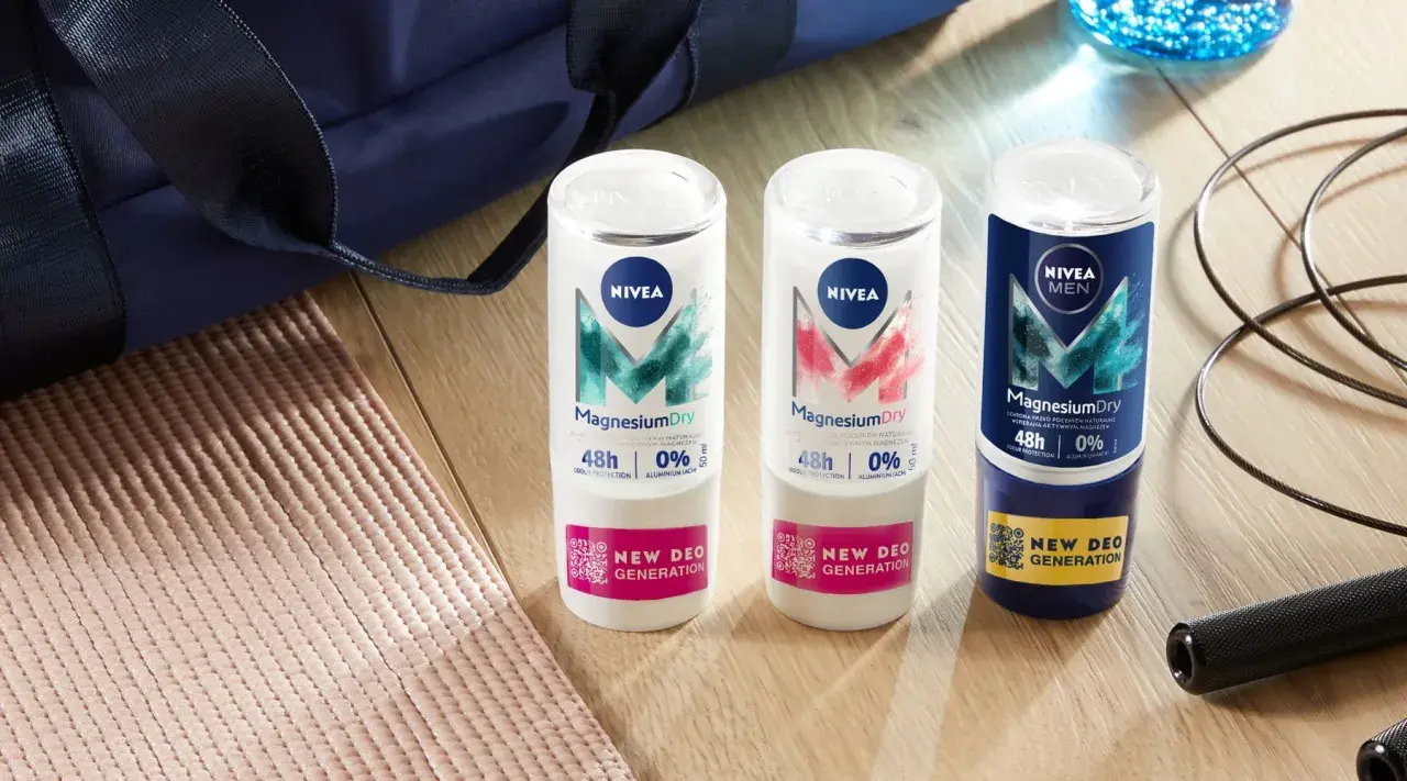 Antyperspiranty bez aluminium Nivea Magnesium Dry – idealne dla aktywnych. Ochrona 48h, 0% aluminium. Nowa generacja dezodorantów.